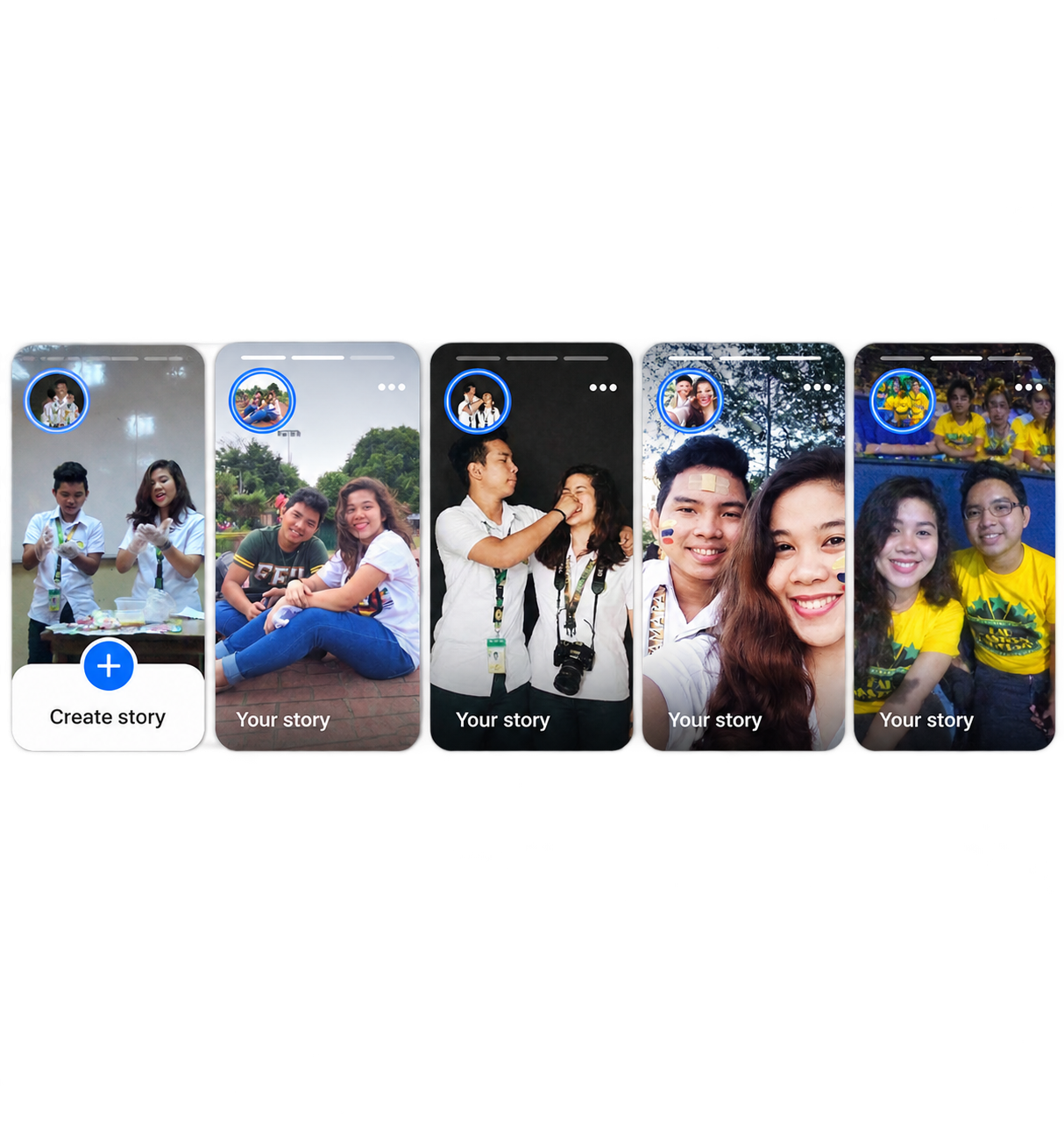 Our story film strip