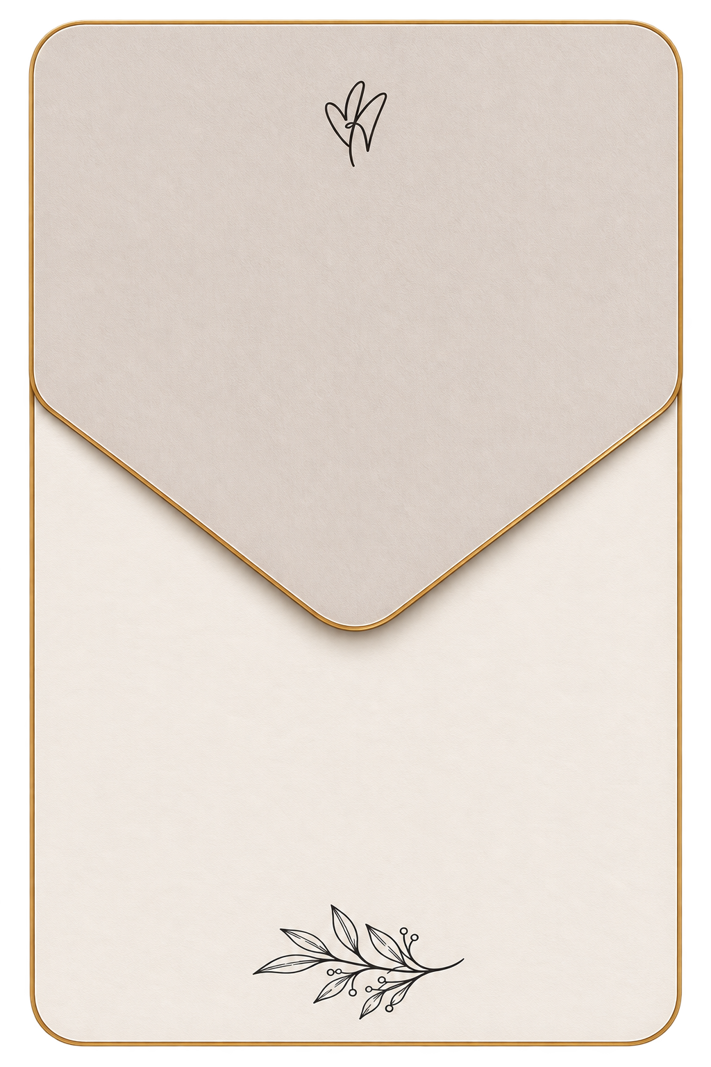 Wedding invitation card